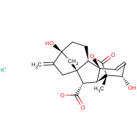 125-67-7 Gibberellic acid potassium salt chemical structure