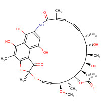 6998-60-3 Rifamycin SV chemical structure