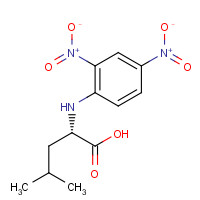 1655-57-8 N-(2,4-Dinitrophenyl)-L-leucine chemical structure