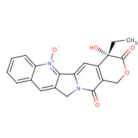 86639-48-7 (4s)-4-ethyl-4-hydroxy-1h-pyrano[3',4':6,7]indolizino[1,2-b]quinoline-3,14(4h,12h)-dione 6-oxide chemical structure
