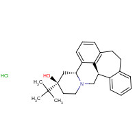 55528-08-0 BUTACLAMOL HYDROCHLORIDE chemical structure