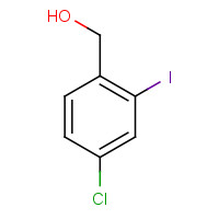 244104-55-0 (4-chloro-2-iodophenyl)methanol chemical structure