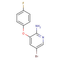 953045-23-3 5-bromo-3-(4-fluorophenoxy)pyridin-2-amine chemical structure