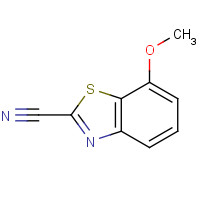 7267-36-9 7-methoxy-1,3-benzothiazole-2-carbonitrile chemical structure