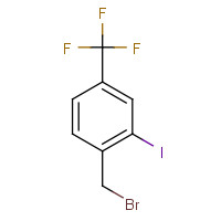 939758-31-3 1-(bromomethyl)-2-iodo-4-(trifluoromethyl)benzene chemical structure