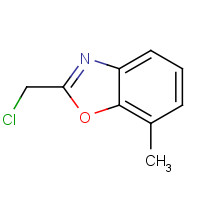 139549-26-1 2-(chloromethyl)-7-methyl-1,3-benzoxazole chemical structure