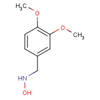 227804-35-5 N-[(3,4-dimethoxyphenyl)methyl]hydroxylamine chemical structure