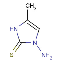 16163-48-7 3-amino-5-methyl-1H-imidazole-2-thione chemical structure