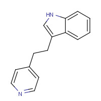 16571-49-6 3-(2-pyridin-4-ylethyl)-1H-indole chemical structure
