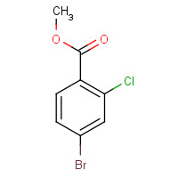 185312-82-7 methyl 4-bromo-2-chlorobenzoate chemical structure