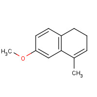 30021-91-1 6-methoxy-4-methyl-1,2-dihydronaphthalene chemical structure