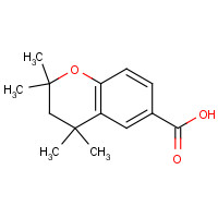 135963-47-2 2,2,4,4-tetramethyl-3H-chromene-6-carboxylic acid chemical structure