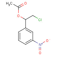 103854-77-9 [2-chloro-1-(3-nitrophenyl)ethyl] acetate chemical structure