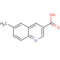 254883-95-9 6-methylquinoline-3-carboxylic acid chemical structure