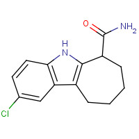 371219-74-8 2-chloro-5,6,7,8,9,10-hexahydrocyclohepta[b]indole-6-carboxamide chemical structure