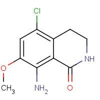 1616289-15-6 8-amino-5-chloro-7-methoxy-3,4-dihydro-2H-isoquinolin-1-one chemical structure