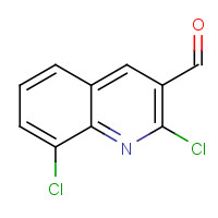 144918-96-7 2,8-dichloroquinoline-3-carbaldehyde chemical structure
