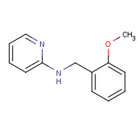 856855-87-3 N-[(2-methoxyphenyl)methyl]pyridin-2-amine chemical structure