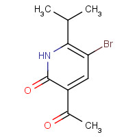 727384-79-4 3-acetyl-5-bromo-6-propan-2-yl-1H-pyridin-2-one chemical structure