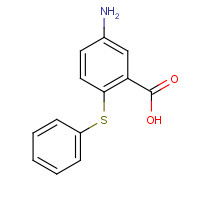 63185-86-4 5-amino-2-phenylsulfanylbenzoic acid chemical structure