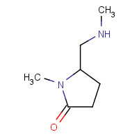 479065-35-5 1-methyl-5-(methylaminomethyl)pyrrolidin-2-one chemical structure