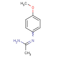 14277-02-2 N'-(4-methoxyphenyl)ethanimidamide chemical structure
