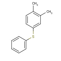 2828-65-1 1,2-dimethyl-4-phenylsulfanylbenzene chemical structure
