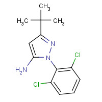 1017781-19-9 5-tert-butyl-2-(2,6-dichlorophenyl)pyrazol-3-amine chemical structure
