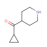 1332455-35-2 cyclopropyl(piperidin-4-yl)methanone chemical structure