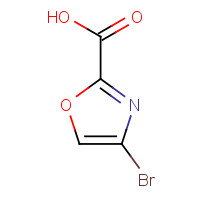 944906-74-5 4-bromo-1,3-oxazole-2-carboxylic acid chemical structure