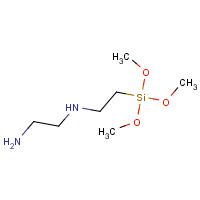 7719-00-8 N'-(2-trimethoxysilylethyl)ethane-1,2-diamine chemical structure