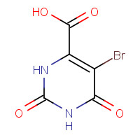 15018-62-9 5-bromo-2,4-dioxo-1H-pyrimidine-6-carboxylic acid chemical structure