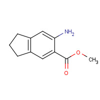 851045-26-6 methyl 6-amino-2,3-dihydro-1H-indene-5-carboxylate chemical structure