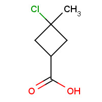 16200-73-0 3-chloro-3-methylcyclobutane-1-carboxylic acid chemical structure
