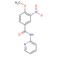 313376-30-6 4-methoxy-3-nitro-N-pyridin-2-ylbenzamide chemical structure