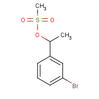 1364933-14-1 1-(3-bromophenyl)ethyl methanesulfonate chemical structure