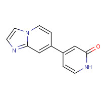 908267-93-6 4-imidazo[1,2-a]pyridin-7-yl-1H-pyridin-2-one chemical structure