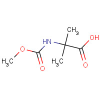 91826-96-9 2-(methoxycarbonylamino)-2-methylpropanoic acid chemical structure