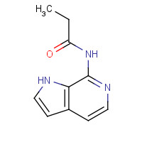 1415124-68-3 N-(1H-pyrrolo[2,3-c]pyridin-7-yl)propanamide chemical structure