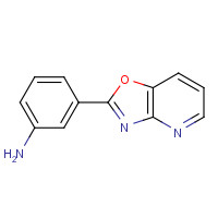 52333-90-1 3-([1,3]oxazolo[4,5-b]pyridin-2-yl)aniline chemical structure