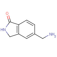 1334479-23-0 5-(aminomethyl)-2,3-dihydroisoindol-1-one chemical structure