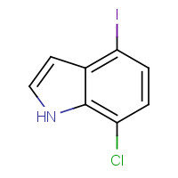 1167055-57-3 7-chloro-4-iodo-1H-indole chemical structure