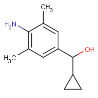 1139573-86-6 (4-amino-3,5-dimethylphenyl)-cyclopropylmethanol chemical structure