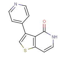 1433204-14-8 3-pyridin-4-yl-5H-thieno[3,2-c]pyridin-4-one chemical structure