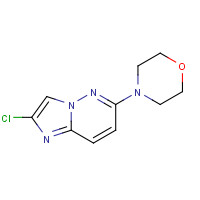 1256038-15-9 4-(2-chloroimidazo[1,2-b]pyridazin-6-yl)morpholine chemical structure
