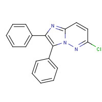 873913-87-2 6-chloro-2,3-diphenylimidazo[1,2-b]pyridazine chemical structure