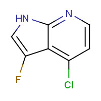 1211582-49-8 4-chloro-3-fluoro-1H-pyrrolo[2,3-b]pyridine chemical structure