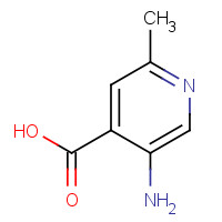 88482-17-1 5-amino-2-methylpyridine-4-carboxylic acid chemical structure