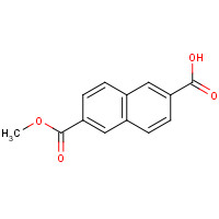 7568-08-3 6-methoxycarbonylnaphthalene-2-carboxylic acid chemical structure