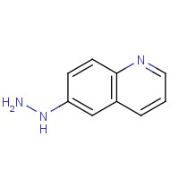 16023-69-1 quinolin-6-ylhydrazine chemical structure